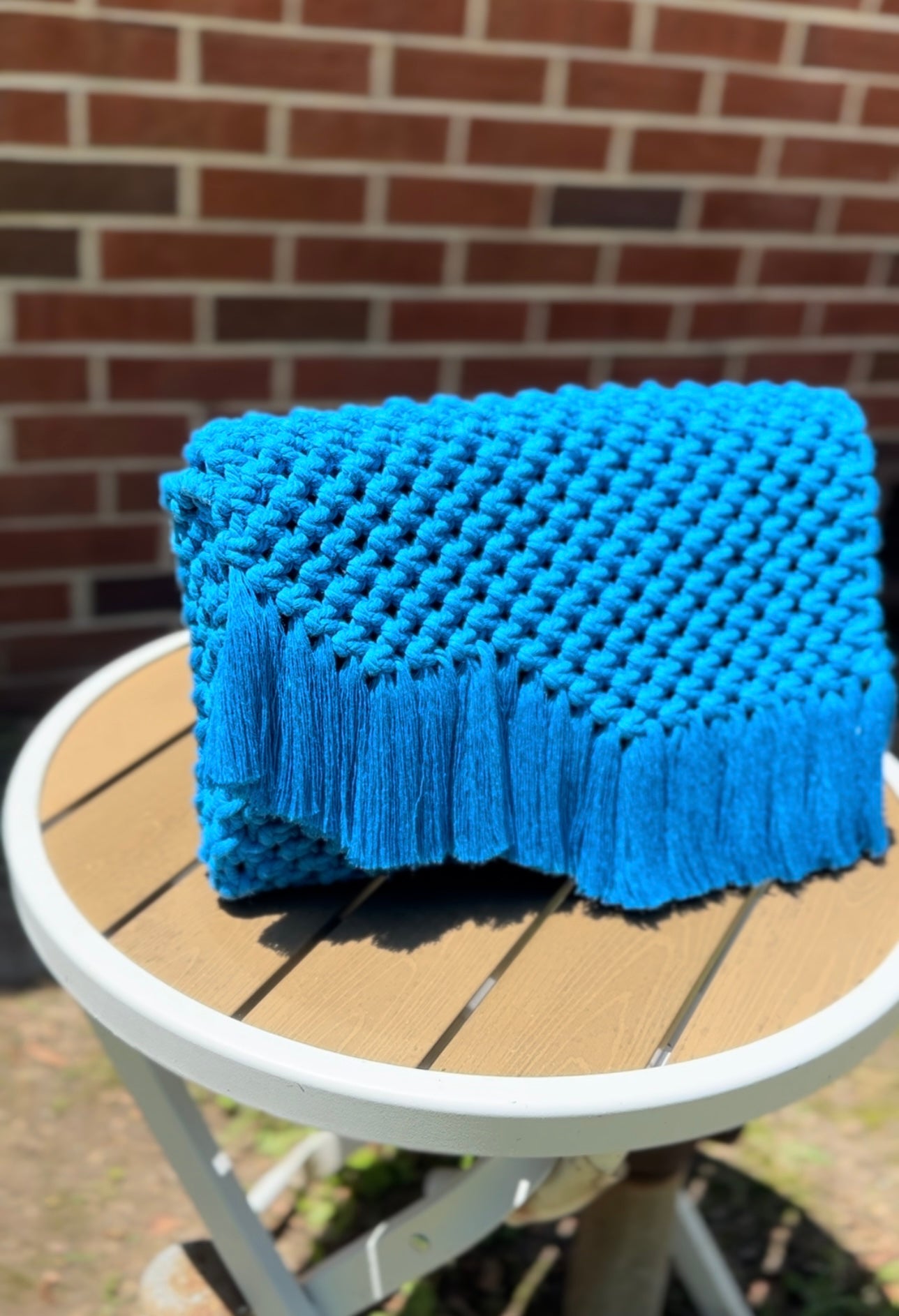 Peacock Blue Clutch