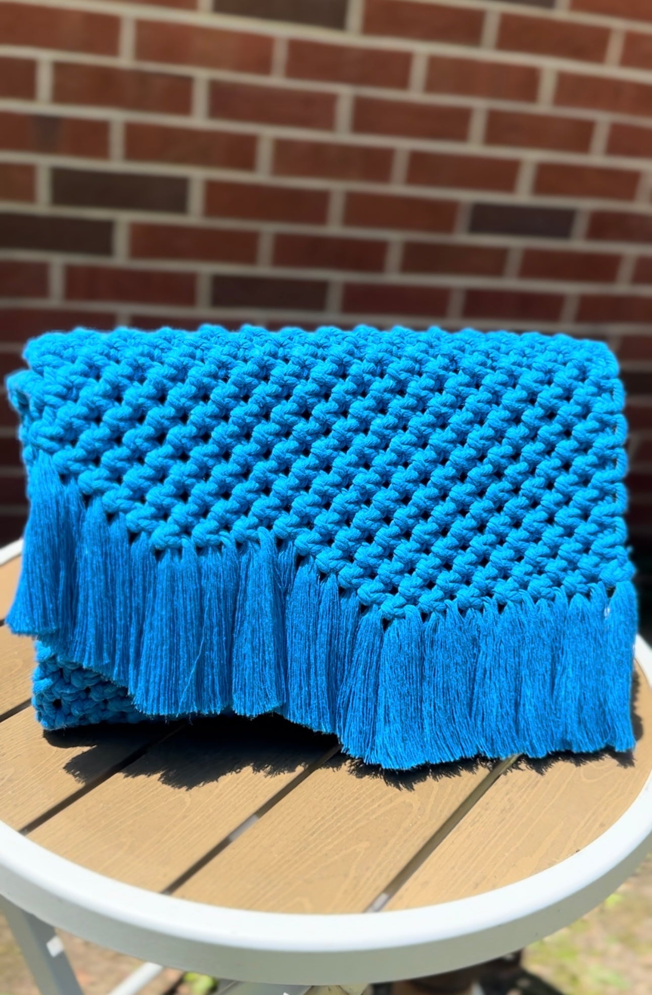 Peacock Blue Clutch